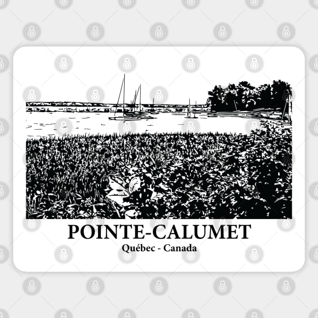 Pointe-Calumet - Québec Magnet by Lakeric